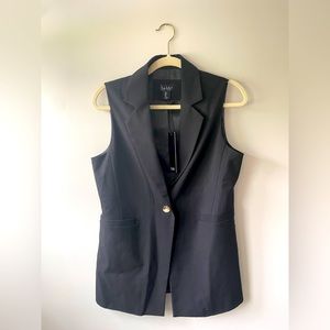 ⭐️SALE⭐️ Nicole Miller Black Blazer Vest